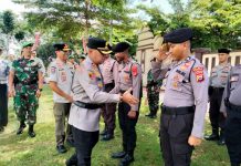 Polres Serang Gelar Pasukan Operasi Ketupat 2025