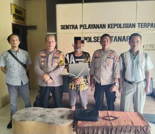 Mencuri Laptop, Pemuda Asal Tanara Terluka Usai Dihajar Warga