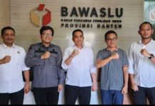 Jelang PSU, Ditreskrimum Polda Banten Jalin Koordinasi dengan Bawaslu