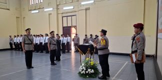 Kapolres Serang Kota Pimpin Sertijab Wakapolres