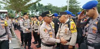 Amankan PSU, Polres Serang Terjunkan Ribuan Personel