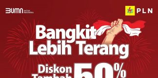 Bertajuk Bangkit Lebih Terang, PLN Berikan Promo Diskon 50 Persen Layanan Tambah Daya Nasional