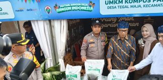 Kapolres Serang Dampingi Kunjungan Mendes Yandri di Cikande