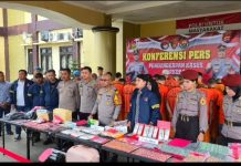 Penyelundupan Sabu ke NTB Digagalkan Satresnarkoba Polres Serang, Dua Pelaku Diamankan