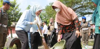Gerebeg Sampah di Cikande Dipimpin Bupati Ratu Rachmatuzakiyah