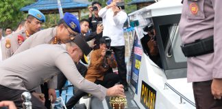 Kapolda Banten Irjen Ario Seto Resmikan Kapal Patroli Cepat Terbaru