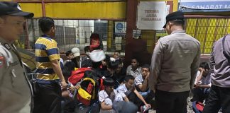 Antisipasi Kenakalan Remaja, Polsek Cikande Amankan Puluhan Pelajar