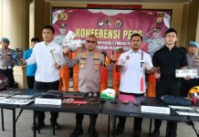 Enam Komplotan Ranmor di Wilayah Serang Dibekuk Polres Serang