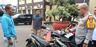 Warga Ciruas Kegirangan saat Motornya yang Hilang Dikembalikan Polisi