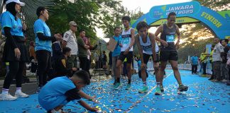 Tak Hanya Orang Dewasa, Anak-anak Ikut Ceria di Acara PLN Mobile Jawara Run 2025