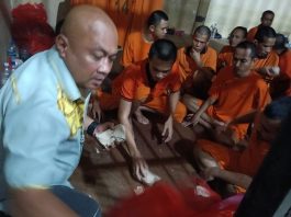 Kapolres Serang Isi Waktu Akhir Pekan dengan Menyambangi Tahanan