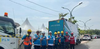 PLN UID Banten Amankan Penanaman Mangrove yang dihadiri oleh Wakil Presiden di Taman Mangrove Ketapang Tangerang