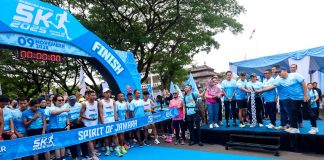 Ribuan Peserta Lomba Lari Ekbispar Banten 5K 2025 Dilepas Gubernur
