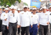 Kapolri Hadiri dan Meriahkan Jalan Santai Kick Off menuju HPN 2026 di Serang Banten