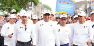 Kapolri Hadiri dan Meriahkan Jalan Santai Kick Off menuju HPN 2026 di Serang Banten