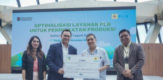 PT Aluprima Pacific Industries dapat Layanan LSD dari PLN UID Banten