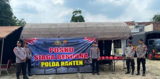 Ditsamapta Polda Banten Kerahkan Personel dan Peralatan Lengkap di Cipanas