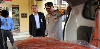 Polres Serang Terima Bantuan Ambulan dari BRI