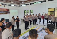 Polres Serang Latihan Operasi Lilin Maung 2025