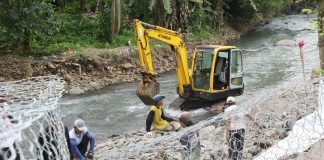 DPUPR Kabupaten Serang Bangun Bronjong di Padarincang