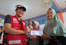 PMI Banten Salurkan Bantuan Tunai Ke 169 KK Korban Banjir dan Longsor di Aceh Utara
