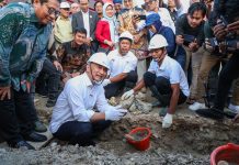 Wagub Banten Lakukan Peletakan Batu Pertama Pembangunan Museum SMSI