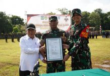 Danrem Daru Cahyadi Soeprapto Tutup TMMD ke-127 di Sukamenak