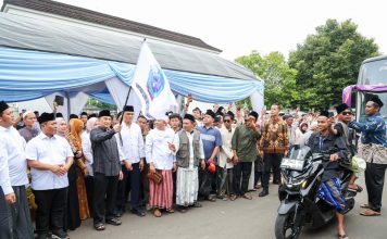 Wagub Dimyati Lepas Ratusan Santri Asal Banten