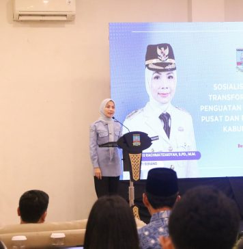 Bupati Serang Launching Aplikasi Serang Bahagia Serba Digital