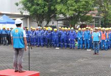 PLN UID Banten Gelar Apel Pasukan Penyambungan Listrik