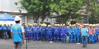 PLN UID Banten Gelar Apel Pasukan Penyambungan Listrik