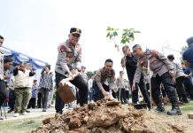 Polda Banten Tanam 1.000 Pohon di Situ Rawa Arum Dukung Gerakan Indonesia ASRI