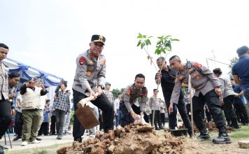 Polda Banten Tanam 1.000 Pohon di Situ Rawa Arum Dukung Gerakan Indonesia ASRI