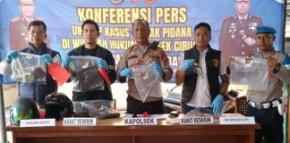 Polsek Ciruas Ungkap Penggunaan Senpi Pelaku Curanmor