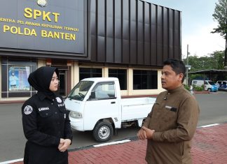 Kendaraan Ditemukan, Pemilik Kendaraan Apresiasi Kinerja Polda Banten