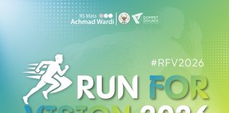 Ajak Masyarakat Peduli Kesehatan Mata, RS Mata Achmad Wardi Kembali Gelar “Run for Vision 2026”