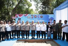 Wujudkan Harapan Masyarakat, Kapolda Banten Resmikan Groundbreaking Jembatan Merah Putih Presisi