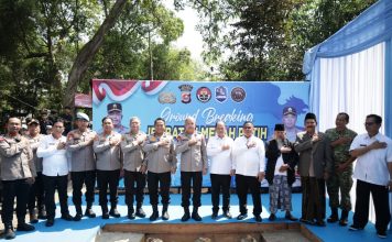 Wujudkan Harapan Masyarakat, Kapolda Banten Resmikan Groundbreaking Jembatan Merah Putih Presisi