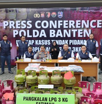 Tiga Pelaku Praktik LPG Ilegal Diamankan Polda Banten