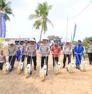 Penanaman Jagung Kuartal II Tahun 2026 Ditpolairud Polda Banten
