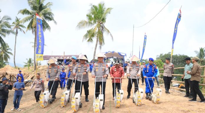 Penanaman Jagung Kuartal II Tahun 2026 Ditpolairud Polda Banten