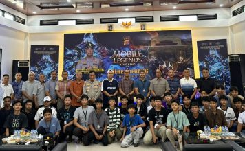 Ratusan Pelajar SMP dan SMA Ikuti Trunamen Mobile Legends Polres Serang