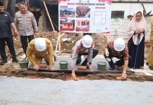Groundbreaking Program Bedah Rumah RTLH, Polda Banten Wujudkan Hunian Layak bagi Masyarakat