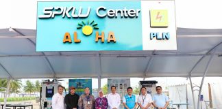 SPKLU Center Pertama Milik PLN di Banten Resmi Berdiri di Kawasan Aloha PIK 2