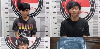 Satresnarkoba Polresta Serang Tiga Remaja Pengedar Tembakau Sintetis