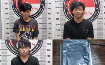 Satresnarkoba Polresta Serang Tiga Remaja Pengedar Tembakau Sintetis