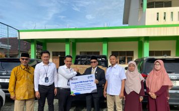 SMA Al-Khairiyah 1 Cilegon Terima Bantuan Satu Set Alat Marching Band dari BRI