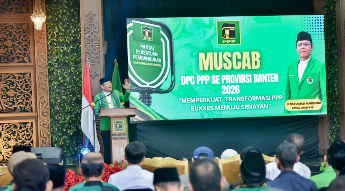 Mardiono Membuka Muscab Serentak PPP se-Provinsi Banten