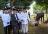 Wagub Dimyati Serahkan Hewan Kurban ke DKM Masjid Raya Al Bantani