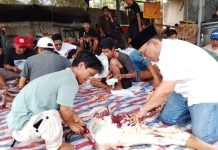 DPC Gerindra Cilegon Rayakan Iduladha dengan Berbagi Hewan Kurban